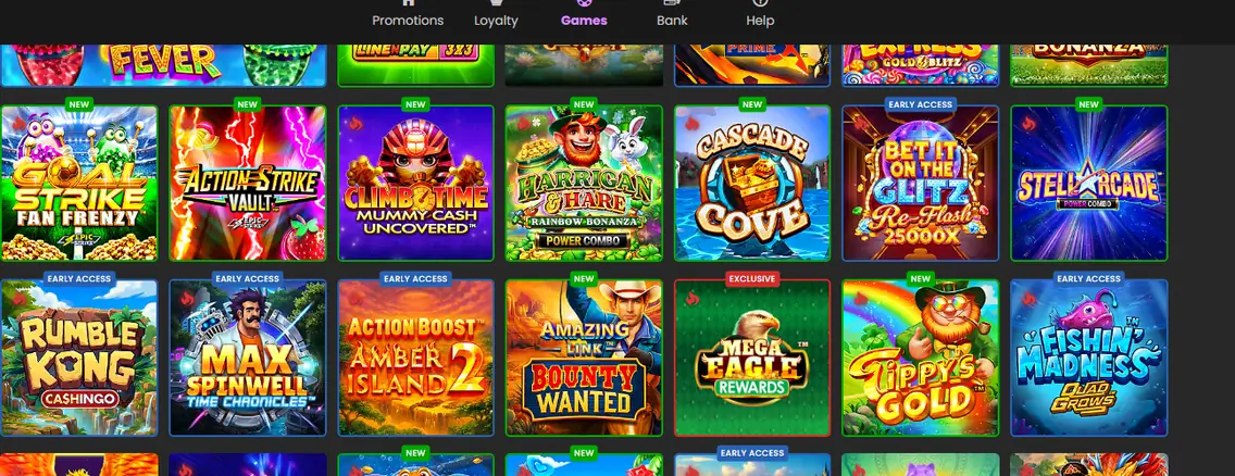 Selaa pelejä Zodiac Casinolla